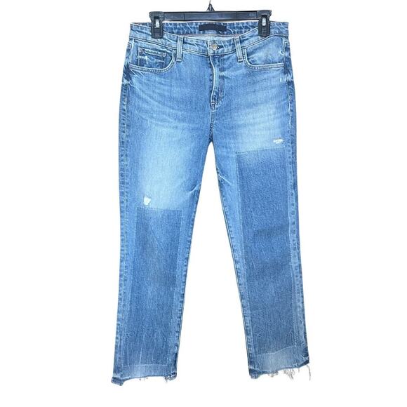 Joe's Jeans‎ Straight Leg Ankle Jeans "The Lara" Patchwork - Picture 1 of 6